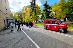 В административном здании ВДНХ прошла тренировка 